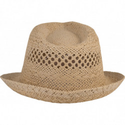 Chapeau de paille style Panama