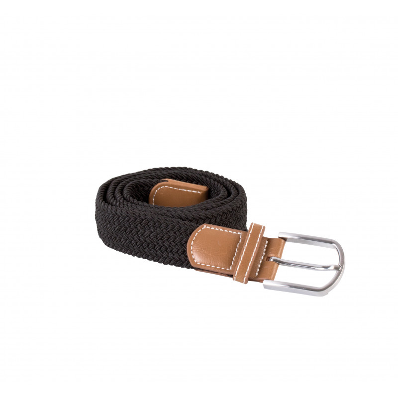 Ceinture tressée élastiquée