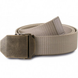 Ceinture à boucle en métal