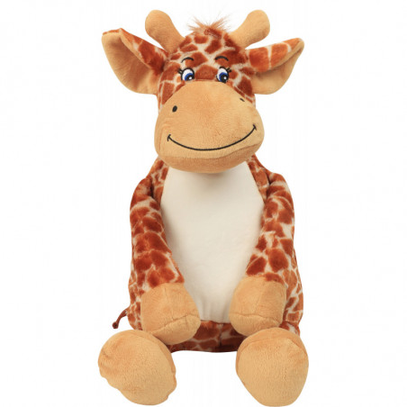 Peluche zippée Giraffe