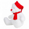 Peluche zippée ours de Noël