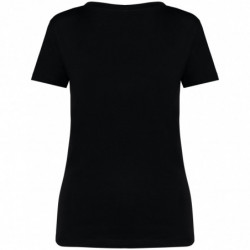 T-shirt écoresponsable col V femme