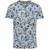 T-shirt écoresponsable imprimé tropical homme