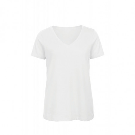 T-shirt Organic Inspire col V Femme