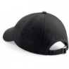 Casquette profil bas en coton drill - 6 panneaux