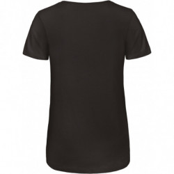 T-shirt Triblend col V Femme