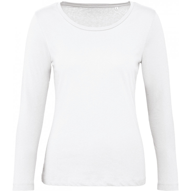 T-shirt bio Inspire femme manches longues