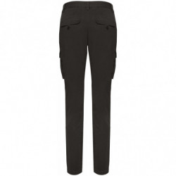 Pantalon cargo écoresponsable délavé femme