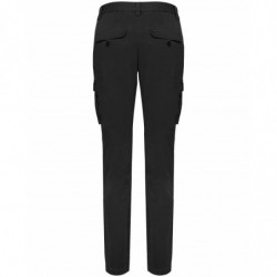 Pantalon cargo écoresponsable délavé femme