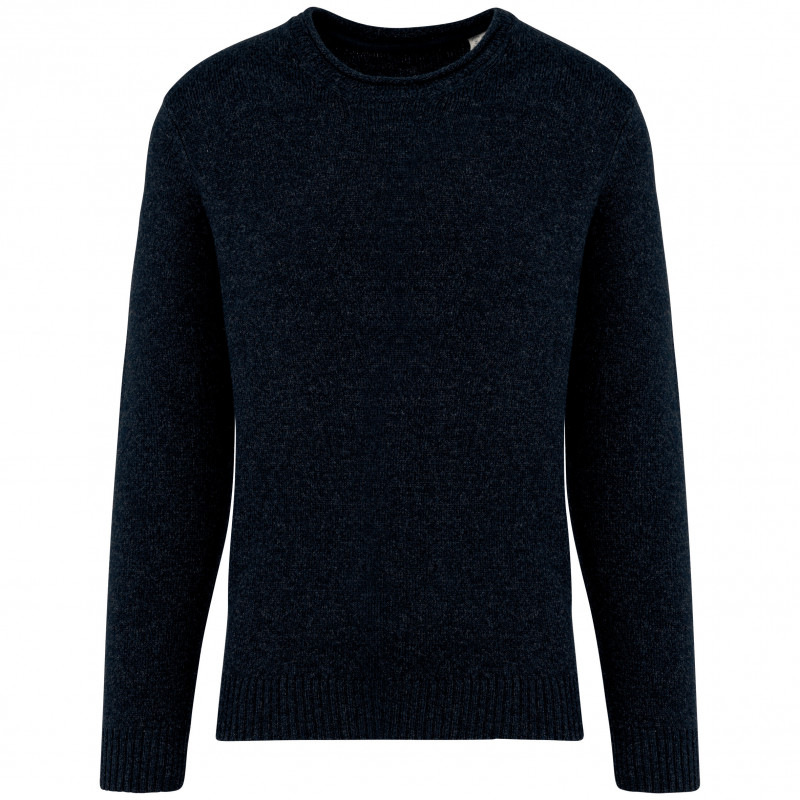 Pull écoresponsable en laine mérinos homme