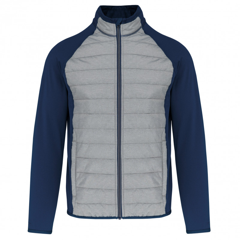 Veste sport bi-matière unisexe