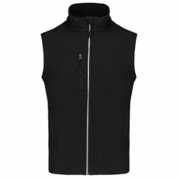 Veste softshell sport manches amovibles unisexe