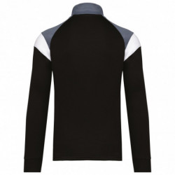 Sweat d'entrainement 1/4 zip unisexe