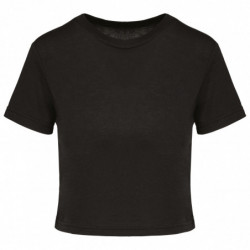 Crop top triblend femme