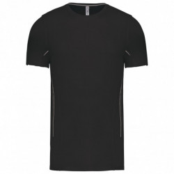 T-shirt de sport bi-matière manches courtes