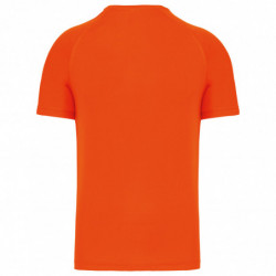 T-shirt de sport manches courtes col v homme