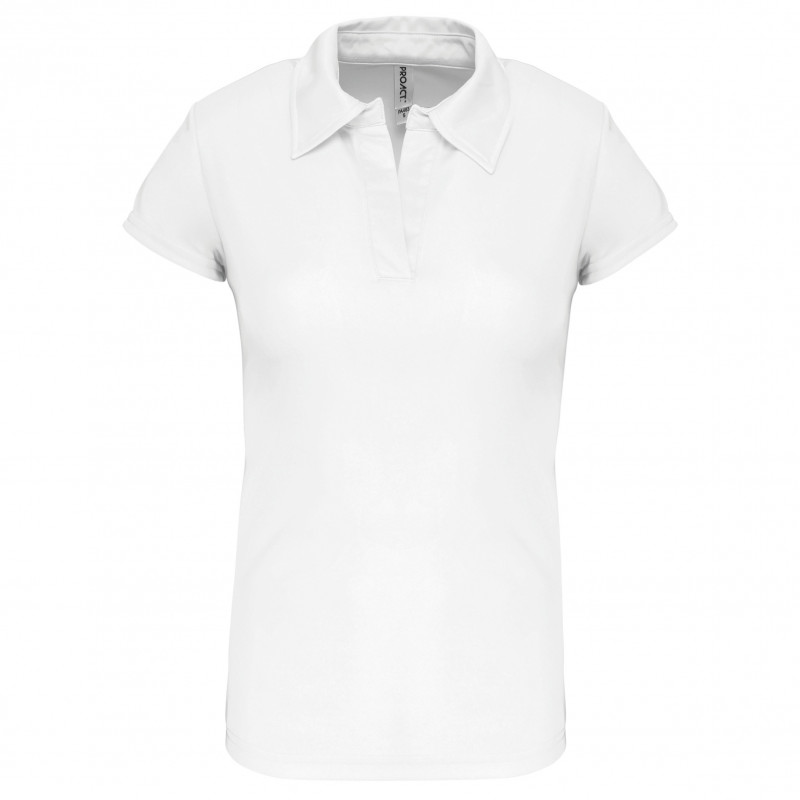 Polo sport manches courtes femme