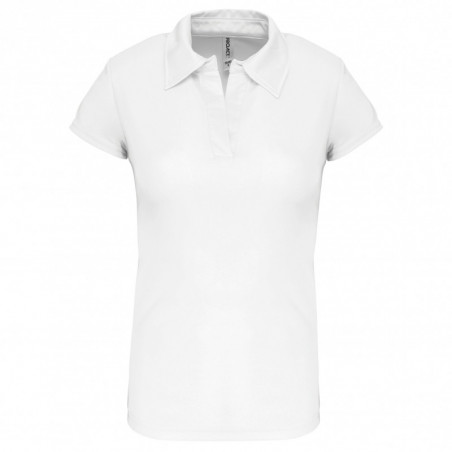 Polo sport manches courtes femme