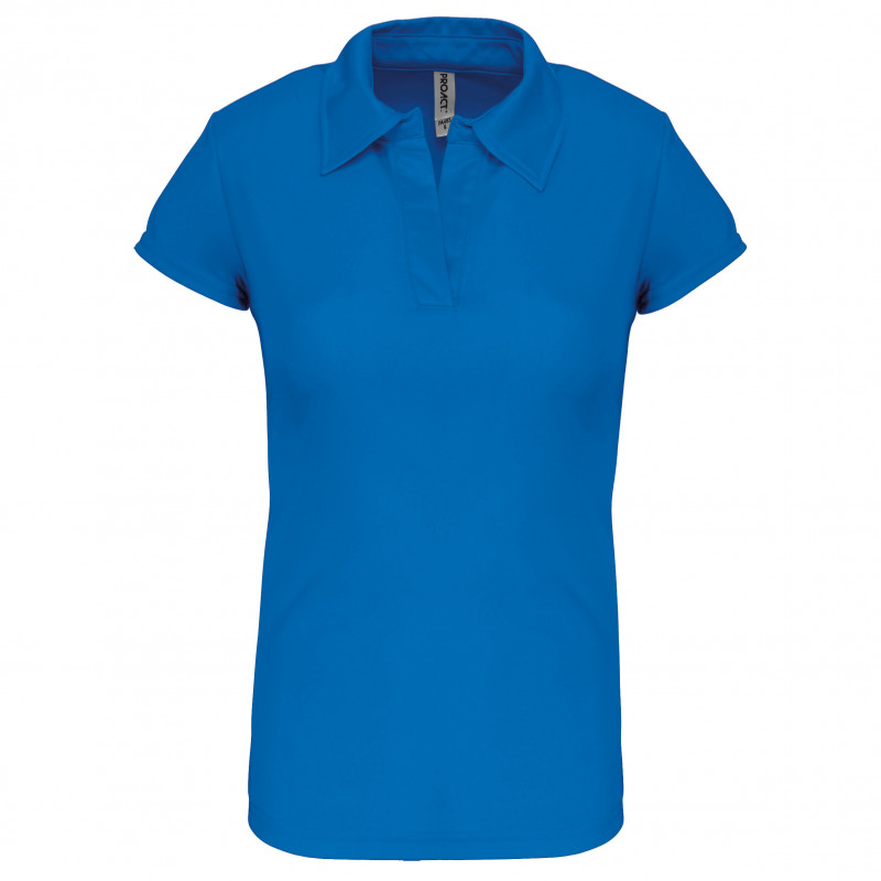 Polo sport manches courtes femme