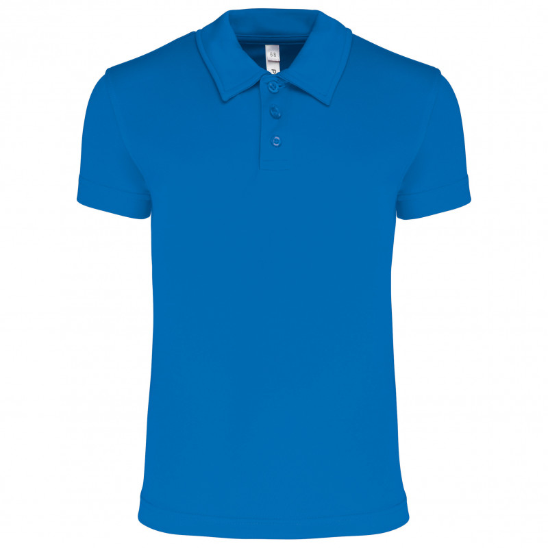 Polo sport manches courtes enfant