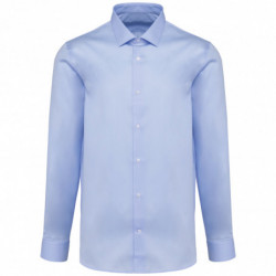 Chemise Oxford pinpoint manches longues homme