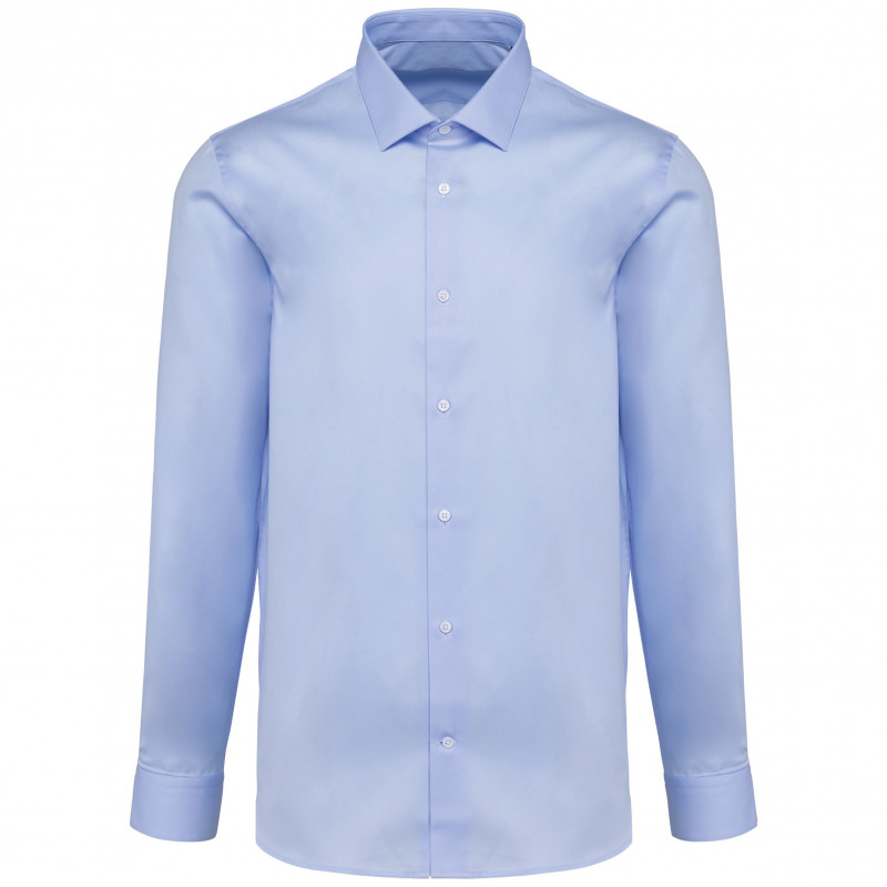 Chemise Oxford pinpoint manches longues homme