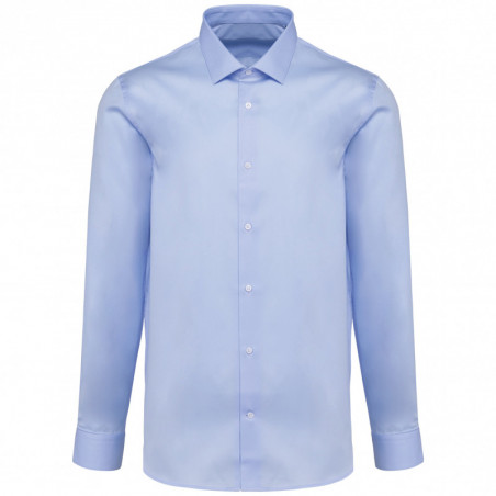 Chemise Oxford pinpoint manches longues homme