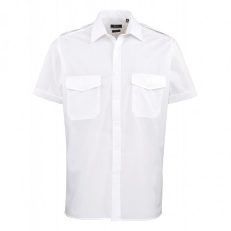 Chemise Homme manches courtes Pilote