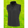 Bodywarmer softshell femme recyclé