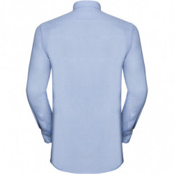 Chemise Oxford lavée manches longues