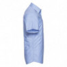 Chemise oxford cintrée manches courtes homme