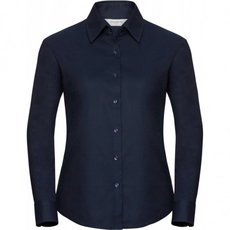 Chemise femme manches longues Oxford