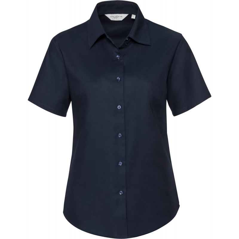 Chemise femme manches courtes Oxford