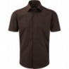 Chemise fittée homme manches courtes