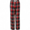 Pantalon femme à motif tartan