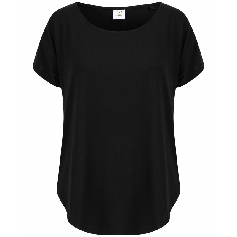 T-shirt scoop neck femme