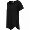 T-shirt scoop neck femme