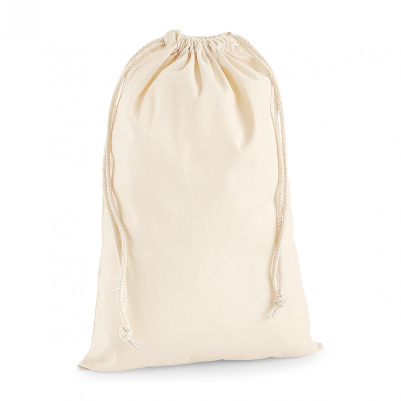 Sac cordelette en coton premium