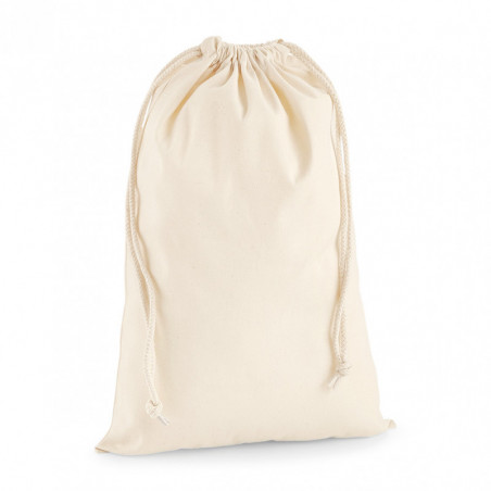 Sac cordelette en coton premium