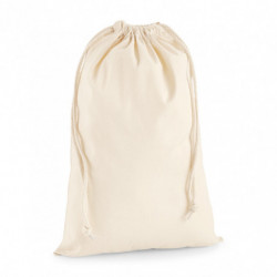 Sac cordelette en coton premium