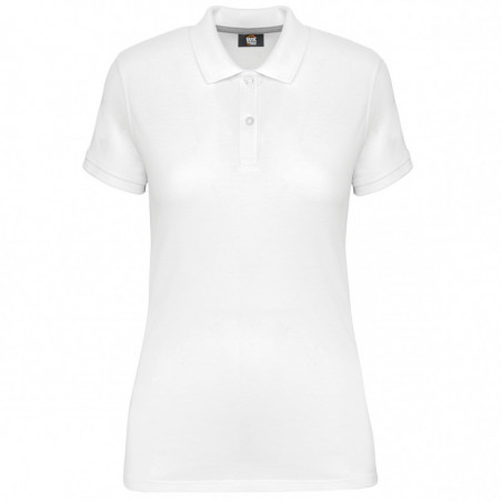 Polo manches courtes femme