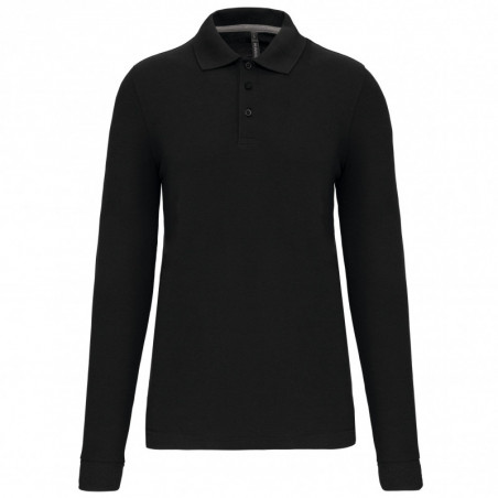 Polo manches longues homme