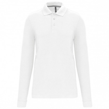 Polo manches longues homme