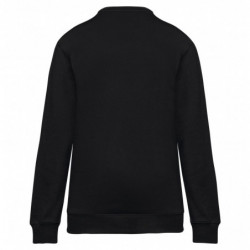 Sweat-shirt Day To Day zip poche contrastée unisexe