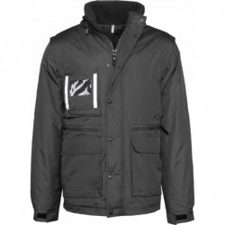 Parka workwear manches amovibles homme