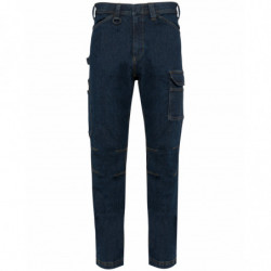 Pantalon Denim multipoches homme