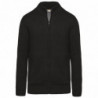 Cardigan doublé polaire homme