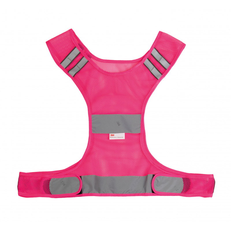 Gilet en filet fluorescent