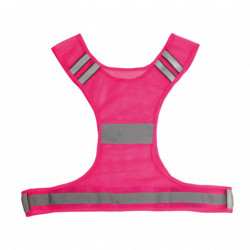 Gilet en filet fluorescent