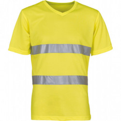 T-shirt col V haute visibilité Top Cool